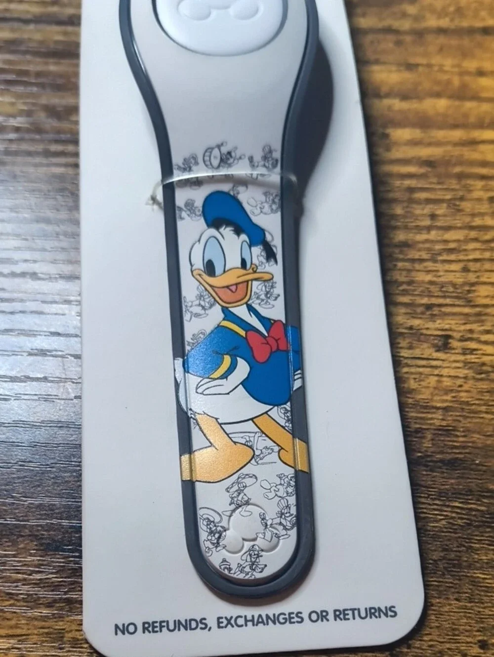 NWT Disney Magic Band Donald Duck - White & Blue One Size Fits Most